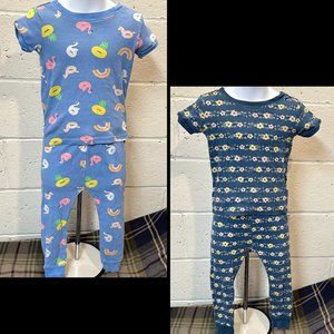 2T Old Navy Short-sleeve PJs - 2 pairs